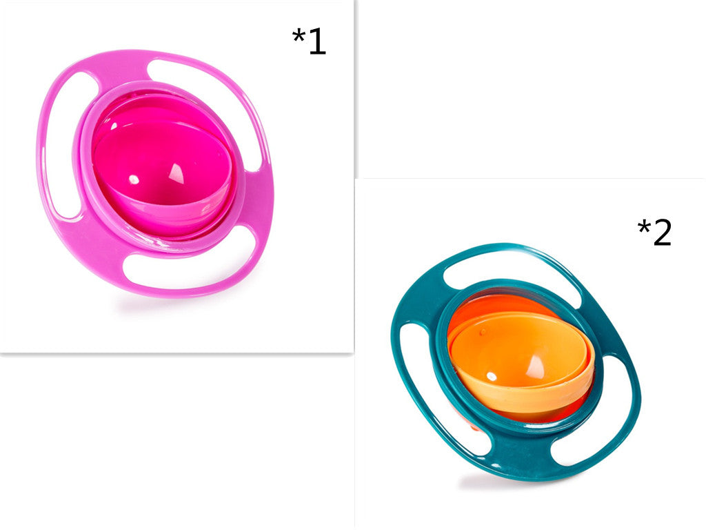 Spill-Proof Baby Feeding Bowl