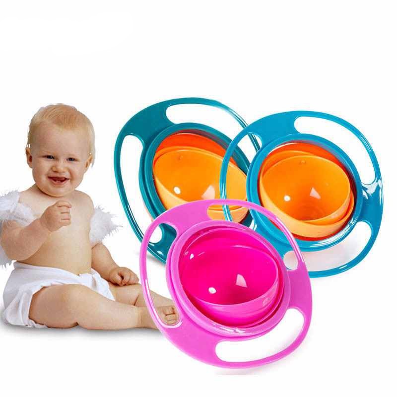 Spill-Proof Baby Feeding Bowl