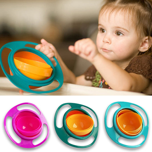 Spill-Proof Baby Feeding Bowl